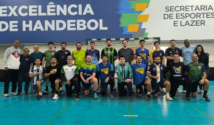 Apoio à Seleção Brasileira de Handebol de Surdos.