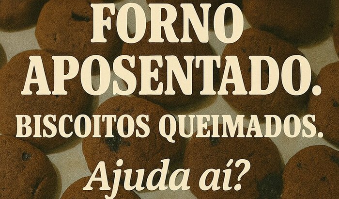 Me ajuda a sair do forno (literalmente)? 🥴