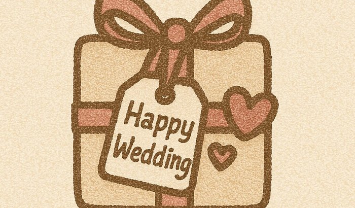 Presente de casamento para a Gê