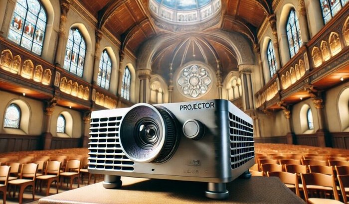Projetor para igreja