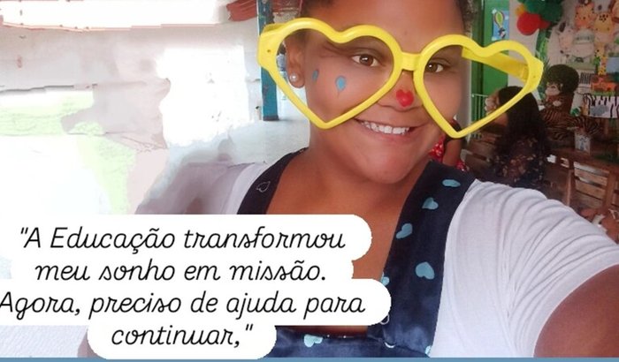 Educando o meu futuro Para educar o mundo com sua ajuda