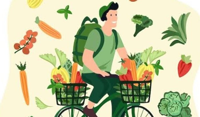Bike para venda de alimentos (Prasäda)