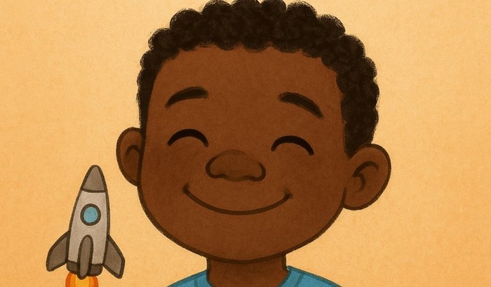 Publicação de um livro sobre um garoto negro autista
