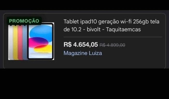 Pix do Ipad