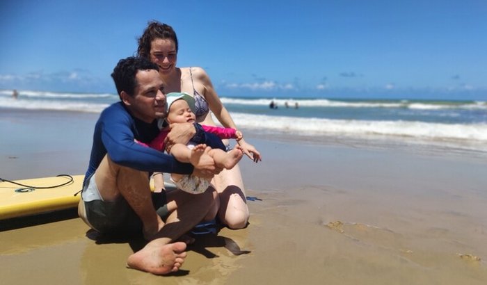 Ajude Guga a realizar o sonho de surfar no Peru