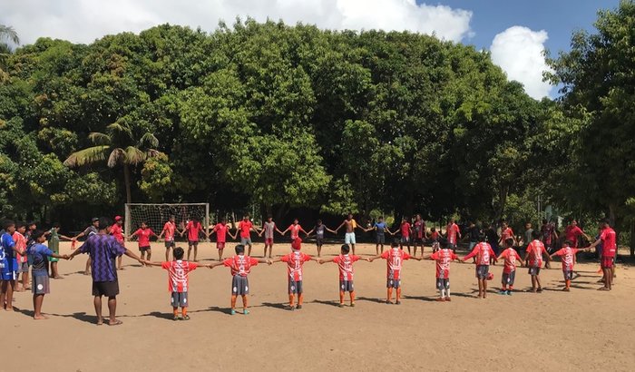 Compra de uniforme para os atletas do IAK