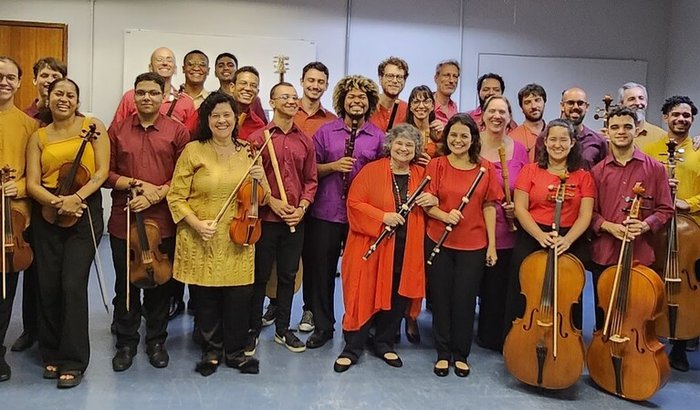 Violino novo para a OBU