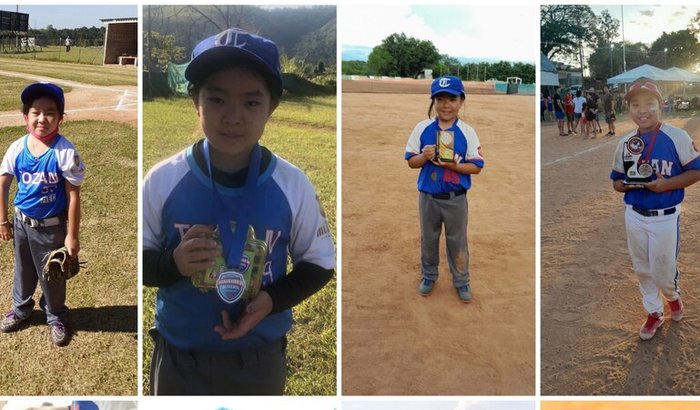 Sofia esta na  1°Seleção Brasileira Feminina  de Baseball 