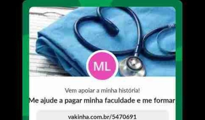 Me ajude a pagar meu curso de técnico em enfermagem
