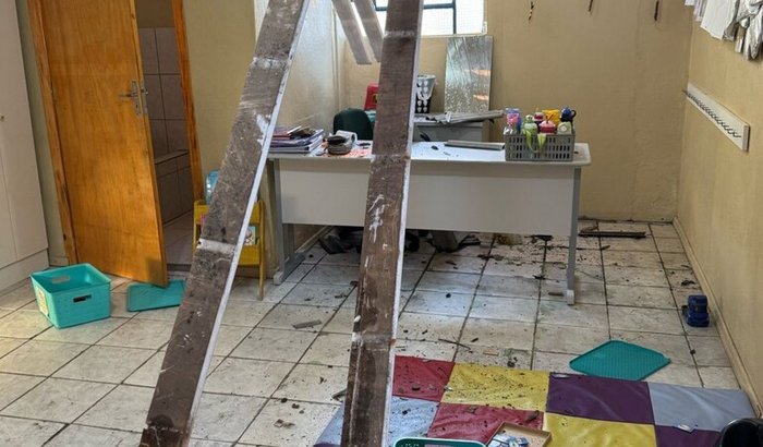 Reconstrução do telhado