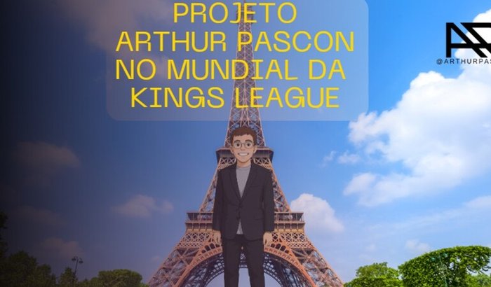 Ajude o Arthur a cobrir o mundial da Kings League em Paris!