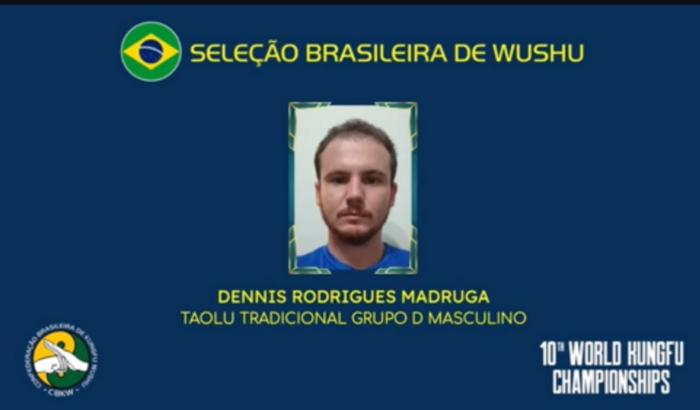 Ajude o atleta Dennis Rodrigues a competir no Mundial da China