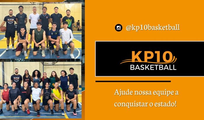 Ajude a KP10 Basketball a participar do campeonato estadual.