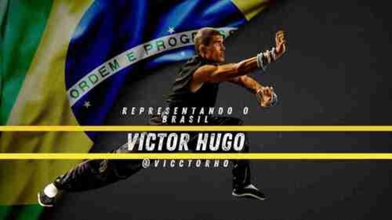imagem da vaquinha Victor Hugo no Pan-Americano de Kung Fu 