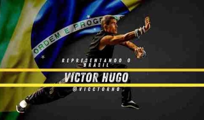 Victor Hugo no Pan-Americano de Kung Fu 
