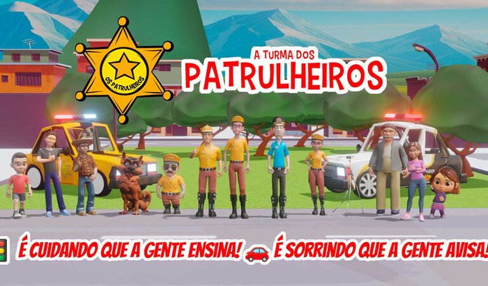 Criação da animação A Turma dos Patrulheiros