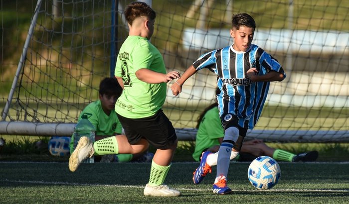 Competição no Paraná com a escolinha do Grêmio 