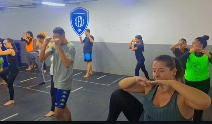 Ação das Artes Marciais Esporte Vida