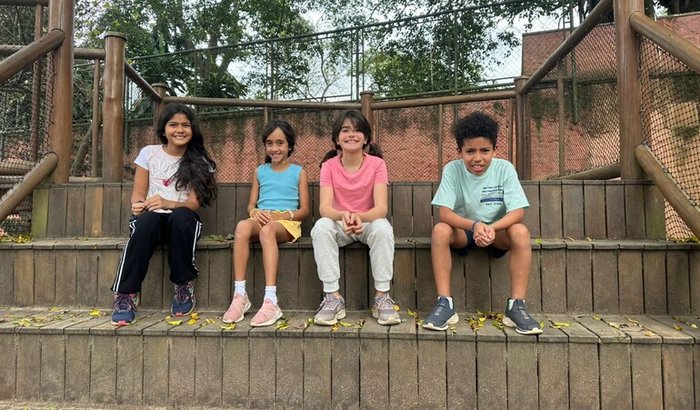 Helena, Liz, Catarina e Breno 9 anos | Classe