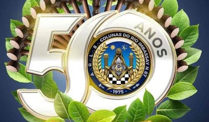 50 Anos - Loja Maçônica Colunas Rio Imbassay