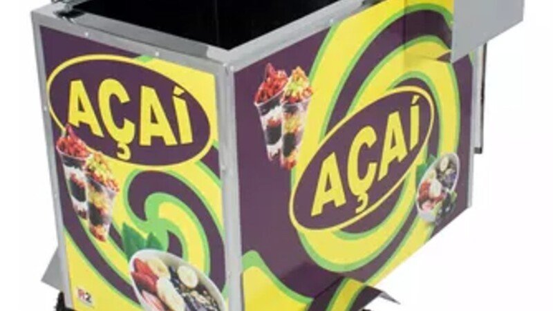 Carrinho de açaí