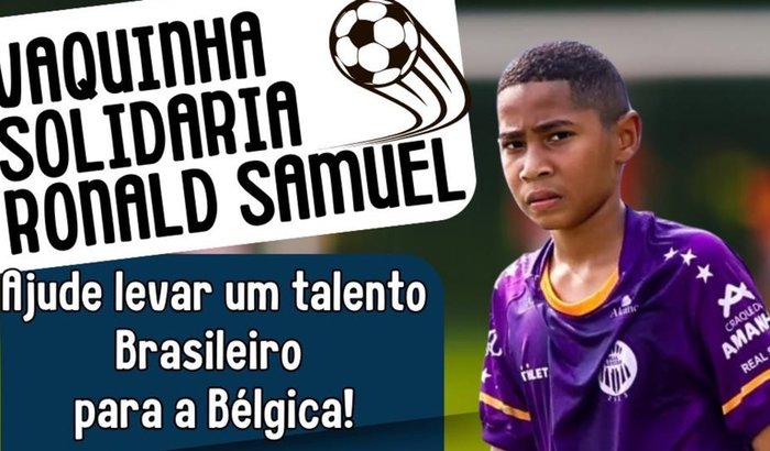 Ronald rumo a Bélgica 🇧🇪 