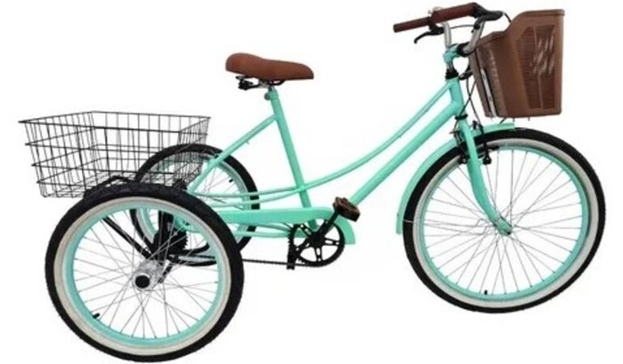 Bicicleta Triciclo para trabalhar