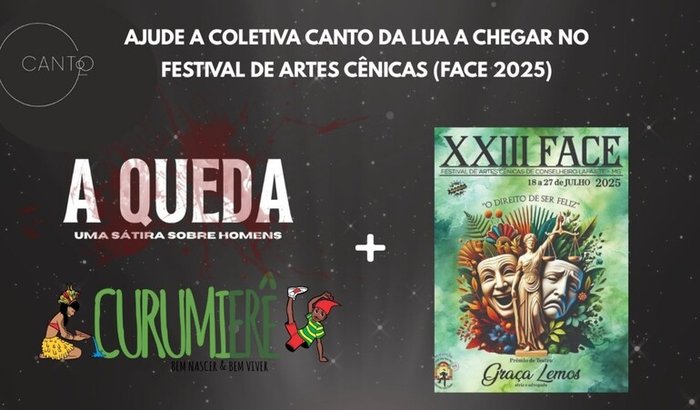 Ajude o Canto da Lua a chegar no FACE 2025