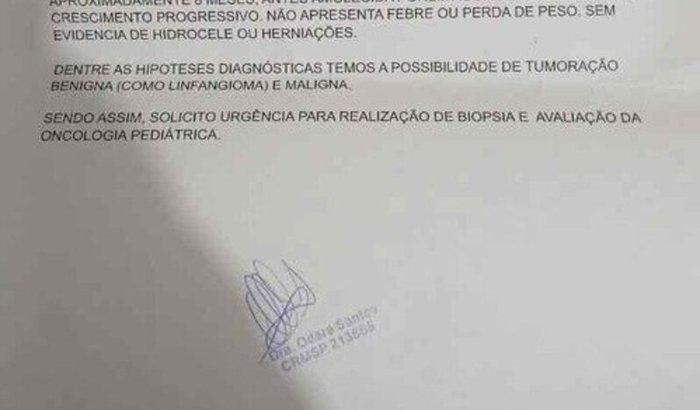 Ajuda no tratamento de tumor do meu bebê de 10 meses! Henry
