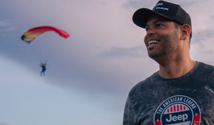 Recorde sul-americano de paraquedismo