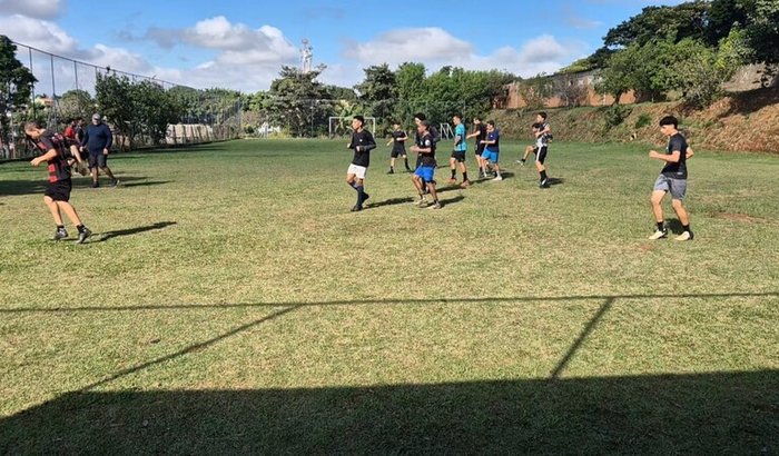Iluminação do campo da Associação do Jd Nilópolis