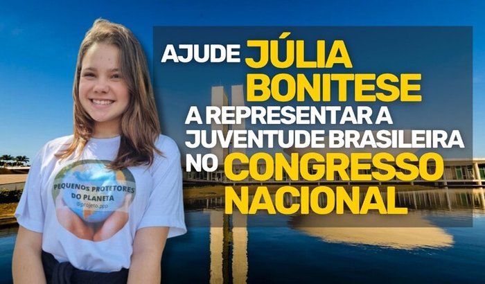 Júlia Bonitese Missão Brasília - Pré COP30