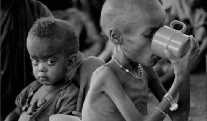 Imagina viver com fome todos os dias? Eles não pr