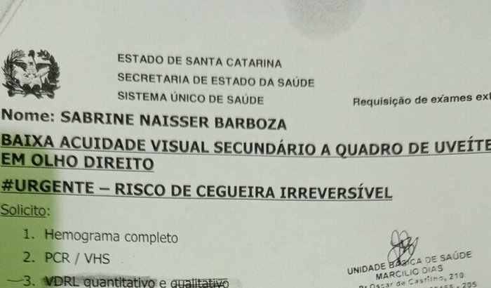 Ajuda para custear meus exames oculares ( particular)