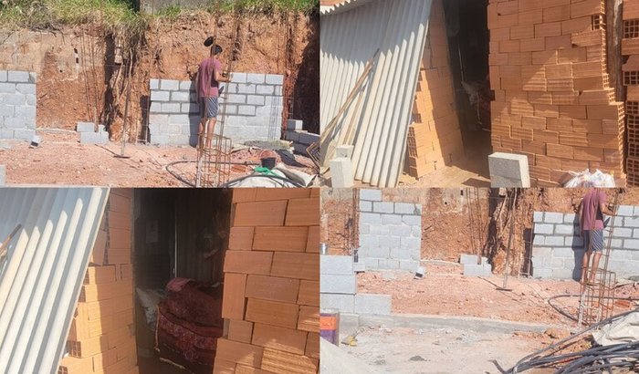 Ajuda de custos, pra construir a casa dos meus pais