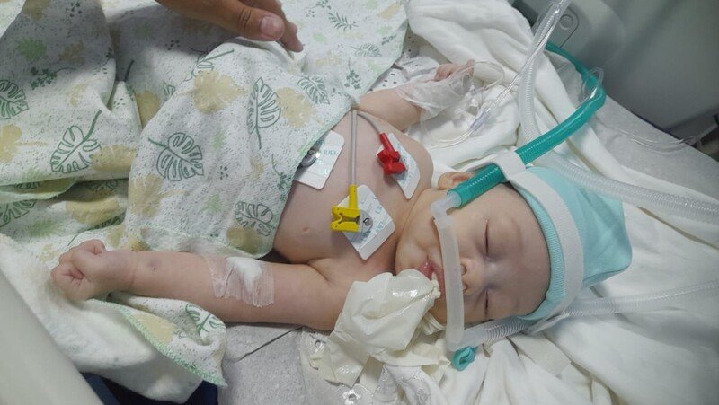 imagem da vaquinha AJUDEM O BEBÊ NOAH!