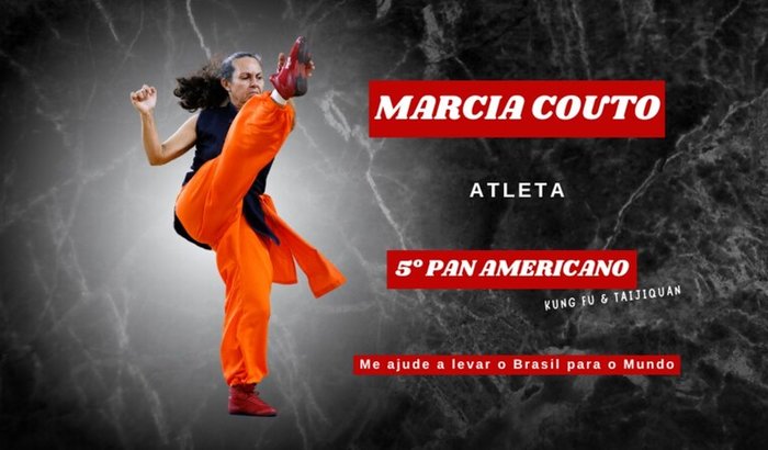 Marcinha no Pan Americano de Kung Fu