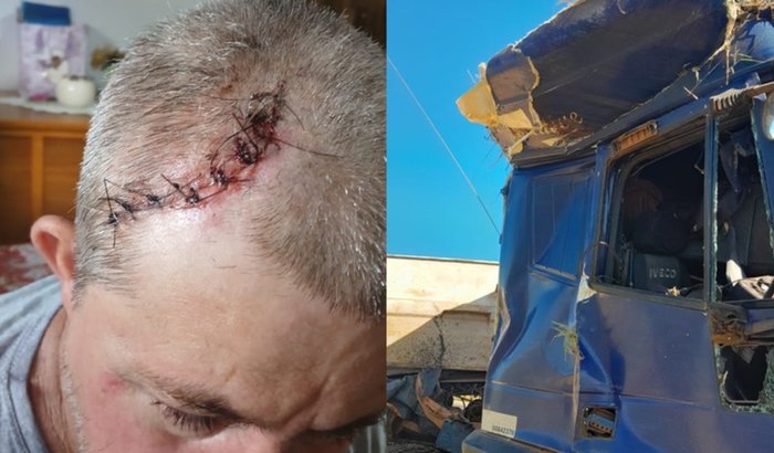 Ajuda no conserto do caminhão do meu pai… que acidentou 