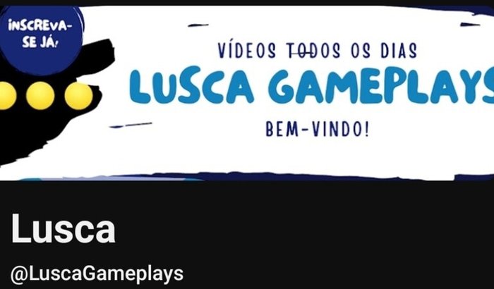 Apoio pro Lusca não desistir 💪 