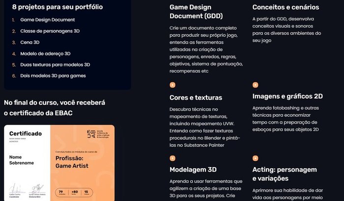 Curso Gamer Artist