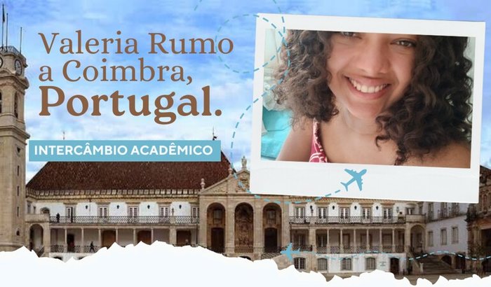 Valeria Rumo a Coimbra, Portugal.