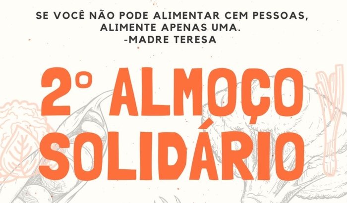 2º ALMOÇO SOLIDÁRIO ♥️