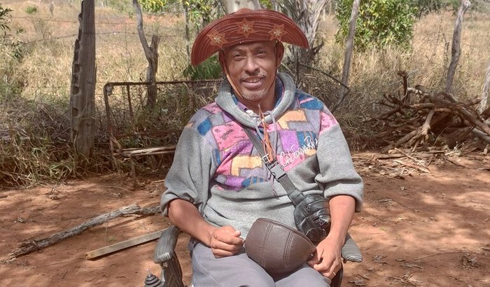 Robson cadeirante da zona rural