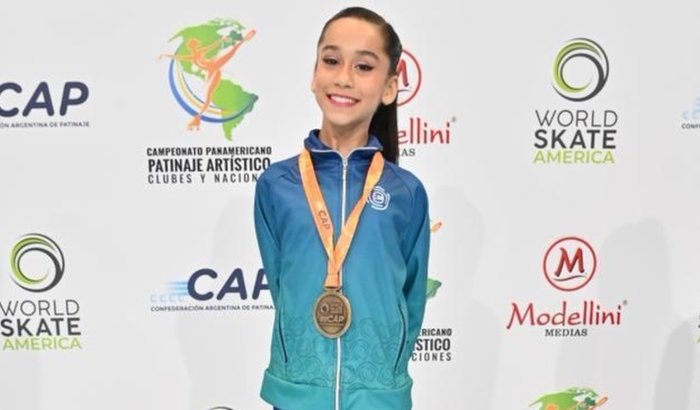 Lorena representando o Brasil na Copa do Mundo na Alemanha