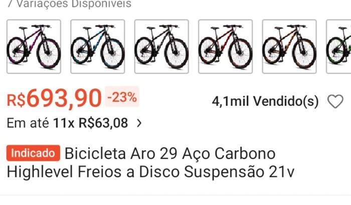 Uma bike nova pro ifood!!