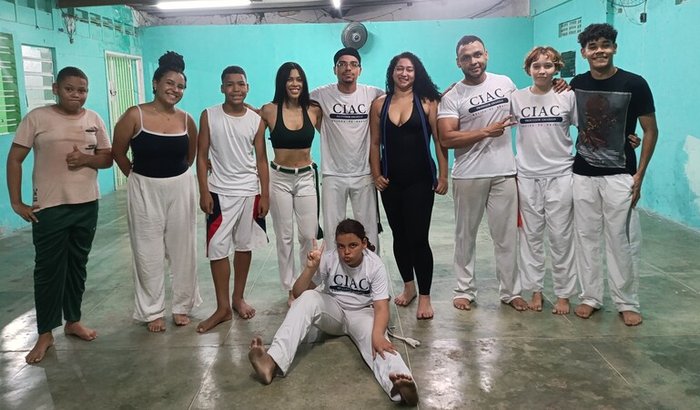 Tatame para o nosso espaço de capoeira 