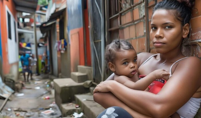 Construção de um comodo para uma mãe e uma filha