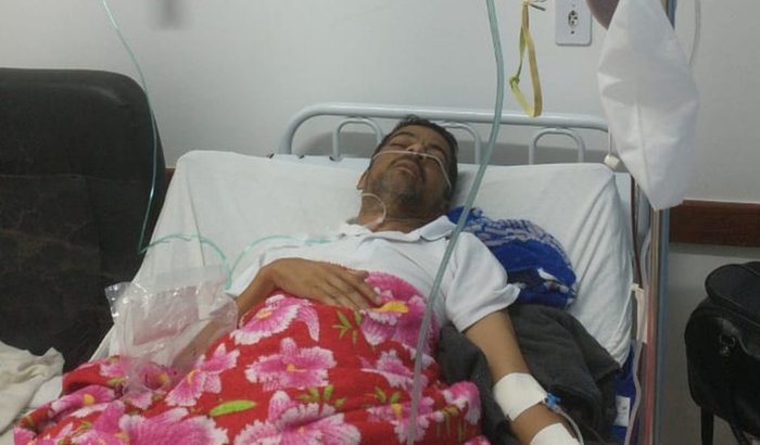 Nos ajude a transferir o Gildo de hospital