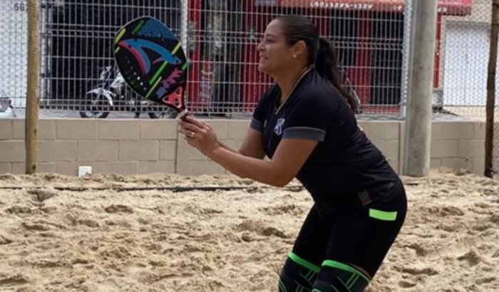 Raquete Beach Tennis da Ju