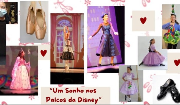 Ajude a Ana Lívia a levar sua paixão pela dança aos palcos da Disney e da Universal!